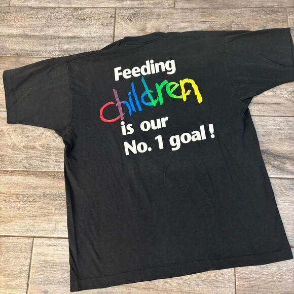 Vintage world hunger tee XL - Picture 2 of 3